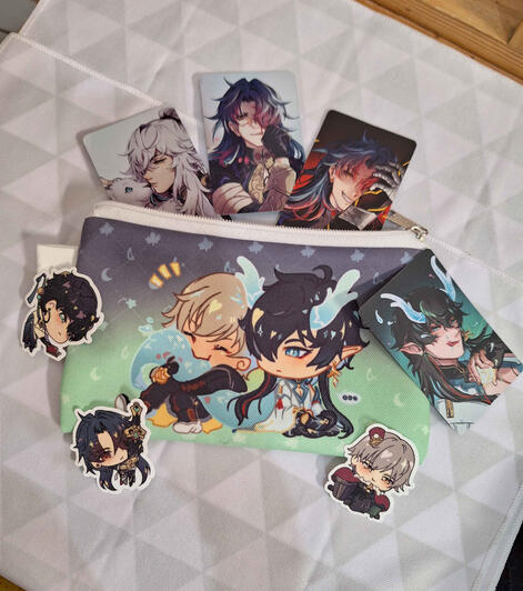 Pouch, Photocard, Stickers